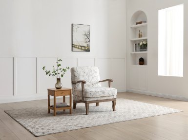 KYOTO FUTONS COLWELL ACCENT CHAIR MEADOW PRINT LIFESTYLE (1)